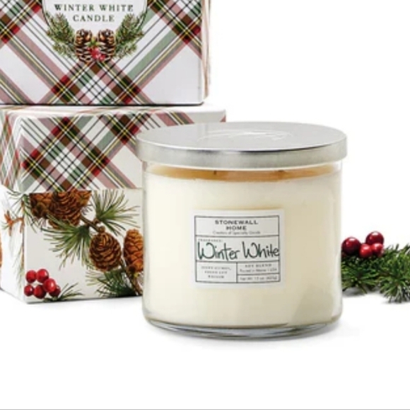 🌟 NEW Stonewall Home Winter White Candle - Picture 2 of 5